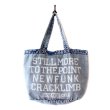 画像1: 【NEWFUNK】Denim Tote Bag (Wash) (1)