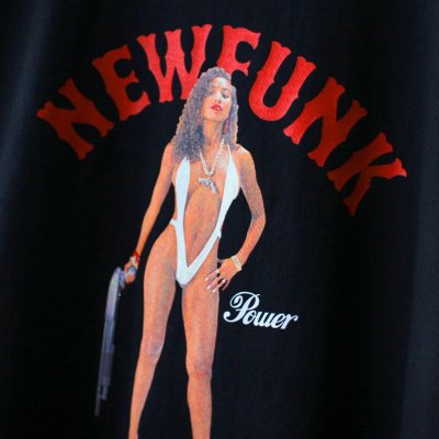 画像2: 【NEWFUNK】Power Second Tee (Black)