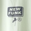 画像3: 【NEWFUNK】FLY UP TEE (Frost Green) (3)