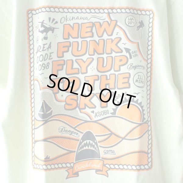 画像4: 【NEWFUNK】FLY UP TEE (Frost Green) (4)