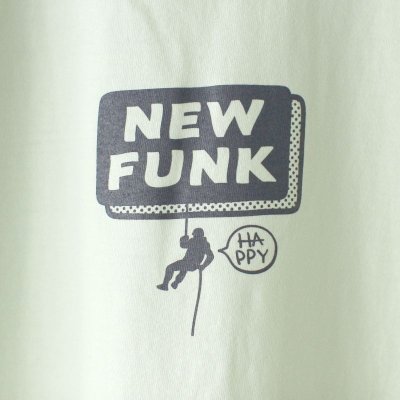 画像3: 【NEWFUNK】FLY UP TEE (Frost Green)