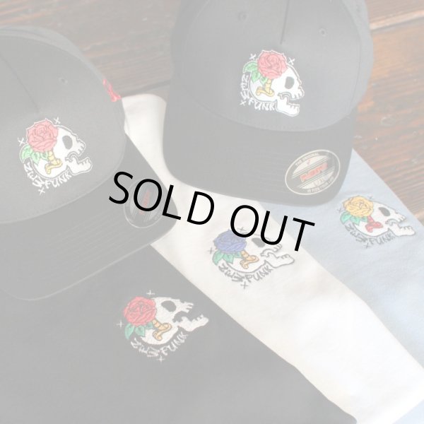 画像5: 【NEWFUNK】SKULL FLOWER TEE (White) (5)