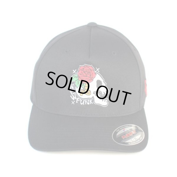 画像2: 【NEWFUNK】SKULL FLOWER B.B. CAP (2)