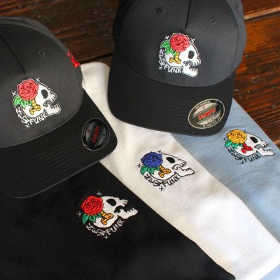 画像3: 【NEWFUNK】SKULL FLOWER B.B. CAP