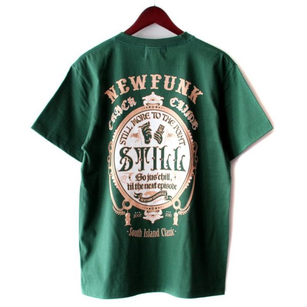 画像1: 【NEWFUNK】STILL TEE (Ivy Green) (1)