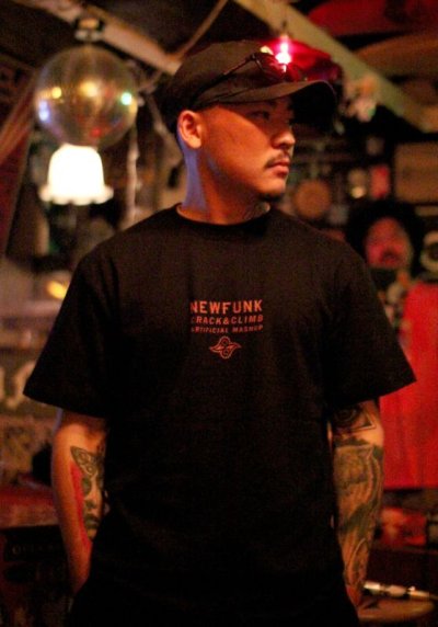 画像2: 【NEWFUNK】PAISLEY BANDANA TEE (Black)