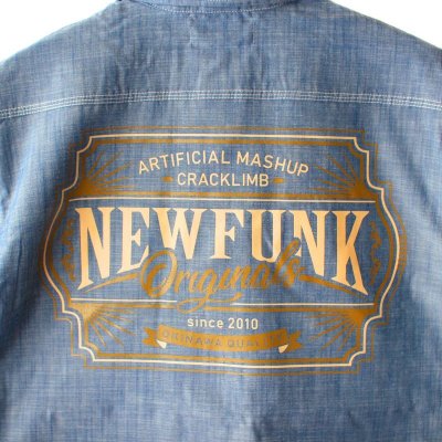 画像2: 【NEWFUNK】AMKZTAG Chambray Work Shirt
