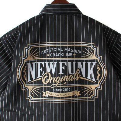 画像3: 【NEWFUNK】AMKZTAG STRIPE SHIRT (Black)