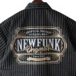 画像5: 【NEWFUNK】AMKZTAG STRIPE SHIRT (Black) (5)