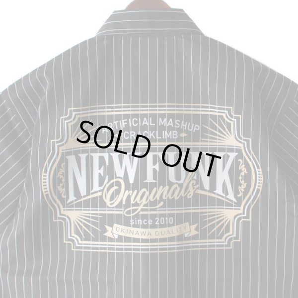 画像5: 【NEWFUNK】AMKZTAG STRIPE SHIRT (Black) (5)