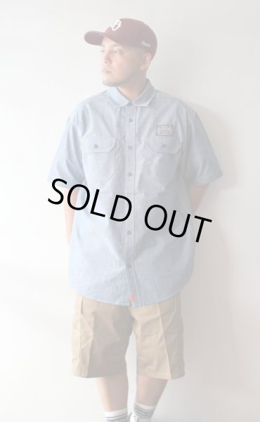 画像6: 【NEWFUNK】AMKZTAG Chambray Work Shirt (6)