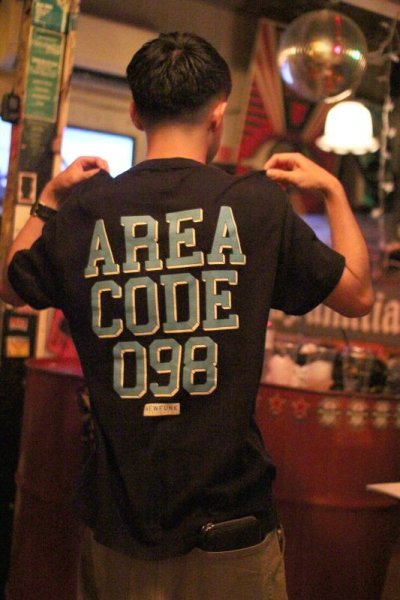 画像3: 【NEWFUNK】AREA CODE 098 TEE (Dark Navy)