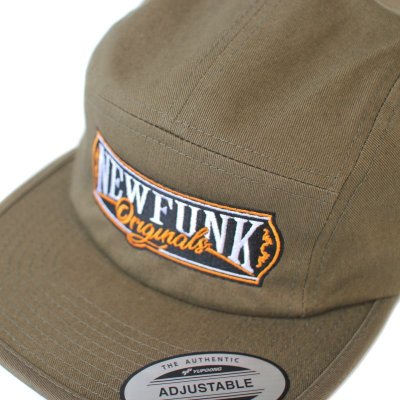 画像1: 【NEWFUNK】AMKZ 5PANEL CAP (Olive)