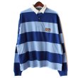 画像1: 【NEWFUNK】Short Length Rugby Shirt (Blue) (1)