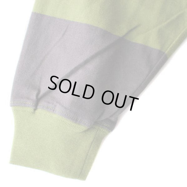 画像3: 【NEWFUNK】Short Length Rugby Shirt (Green) (3)