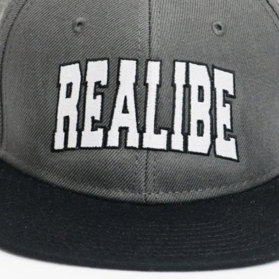 画像2: 【LIBE BRAND】REALIBE BB CAP (Grey x Black)