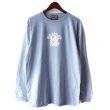 画像2: 【NEWFUNK】GRRN LONG SLEEVE SHIRT (Smoky Blue) (2)