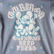 画像5: 【NEWFUNK】GRRN LONG SLEEVE SHIRT (Smoky Blue) (5)