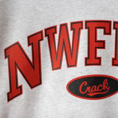 画像2: 【NEWFUNK】McG CREW NECK SWEAT (Light Gray)