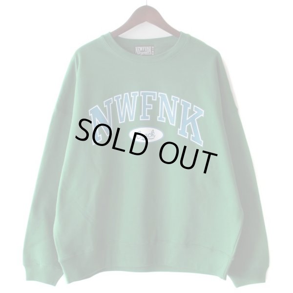 画像1: 【NEWFUNK】McG CREW NECK SWEAT (Ivy Green) (1)