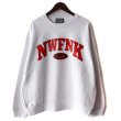 画像1: 【NEWFUNK】McG CREW NECK SWEAT (Light Gray) (1)