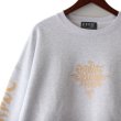 画像3: ＊SALE＊【NEWFUNK】Roughing CREW NECK SWEAT (Light Gray) (3)