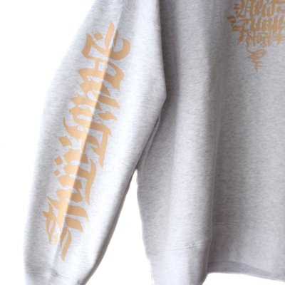 画像3: ＊SALE＊【NEWFUNK】Roughing CREW NECK SWEAT (Light Gray)