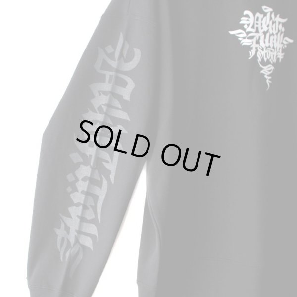 画像5: 【NEWFUNK】Roughing CREW NECK SWEAT (Black) (5)