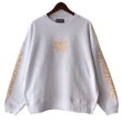 画像1: ＊SALE＊【NEWFUNK】Roughing CREW NECK SWEAT (Light Gray) (1)