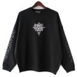 画像1: 【NEWFUNK】Roughing CREW NECK SWEAT (Black) (1)