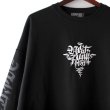 画像3: 【NEWFUNK】Roughing CREW NECK SWEAT (Black) (3)