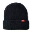 画像1: 【NEWFUNK】SHORT KNIT CAP (Black) (1)