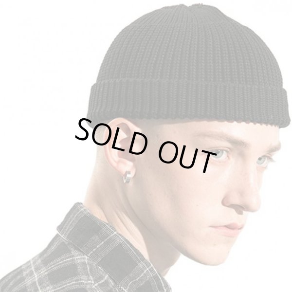 画像3: 【NEWFUNK】SHORT KNIT CAP (Gray) (3)