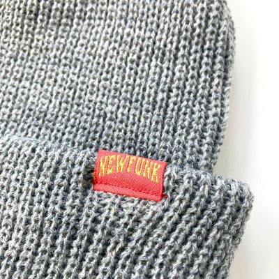 画像2: 【NEWFUNK】SHORT KNIT CAP (Gray)