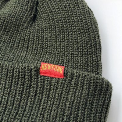 画像2: 【NEWFUNK】SHORT KNIT CAP (Green)