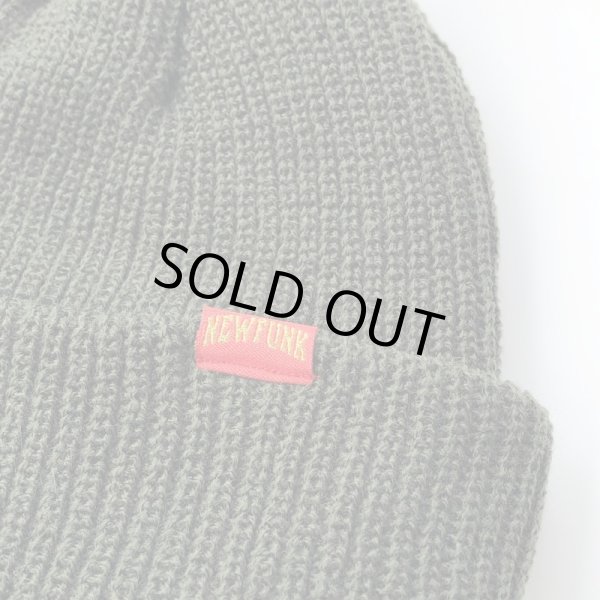 画像2: 【NEWFUNK】SHORT KNIT CAP (Green) (2)