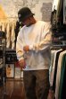 画像7: ＊SALE＊【NEWFUNK】Roughing CREW NECK SWEAT (Light Gray) (7)