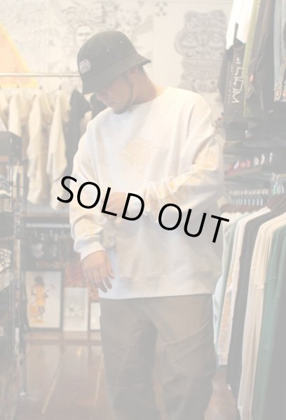 画像7: *SALE*【NEWFUNK】Roughing CREW NECK SWEAT (Light Gray) (7)