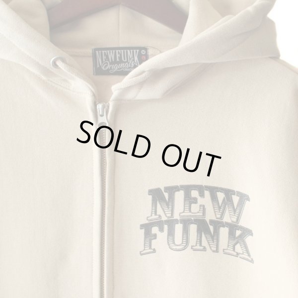 画像3: 【NEWFUNK】DRIVE ZIP HOODIE (Smoky Beige) (3)
