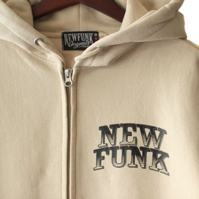 画像2: 【NEWFUNK】DRIVE ZIP HOODIE (Smoky Beige)