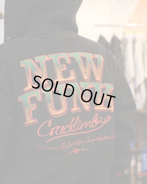 画像8: 【NEWFUNK】DRIVE ZIP HOODIE (Black) (8)