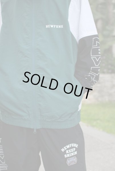 画像9: 【NEWFUNK】KEEP SHININ TRACK JACKET (GREEN) (9)