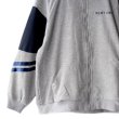 画像4: 【NEWFUNK】LINE ZIP HOODIE (Gray) (4)