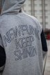 画像9: 【NEWFUNK】LINE ZIP HOODIE (Gray) (9)