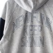 画像5: 【NEWFUNK】LINE ZIP HOODIE (Gray) (5)