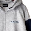 画像3: 【NEWFUNK】LINE ZIP HOODIE (Gray) (3)