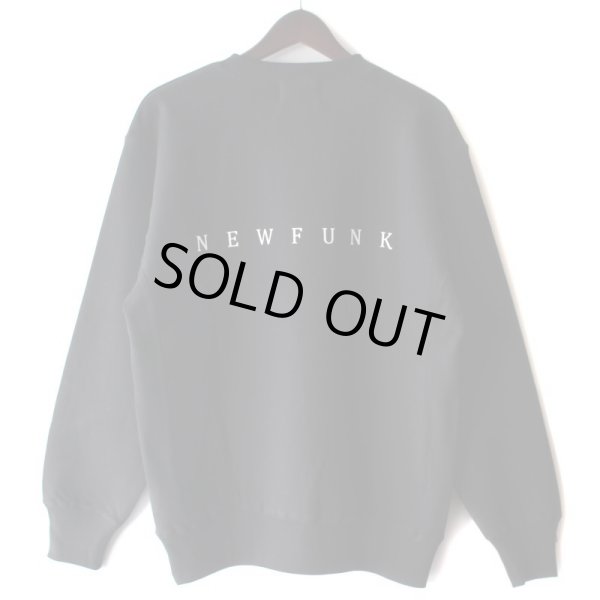 画像2: 【NEWFUNK】McG CREW NECK SWEAT -Heavy Weight- (Black) (2)