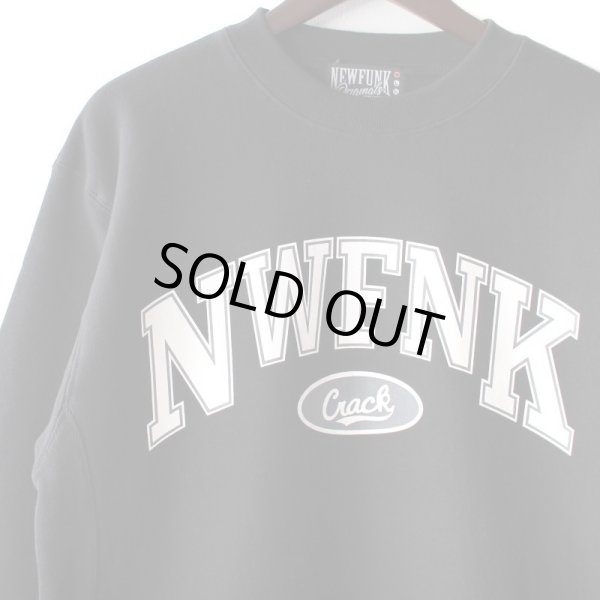 画像3: 【NEWFUNK】McG CREW NECK SWEAT -Heavy Weight- (Black) (3)