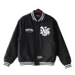 画像1: 【NEWFUNK】STILL STADIUM JACKET (Black) (1)