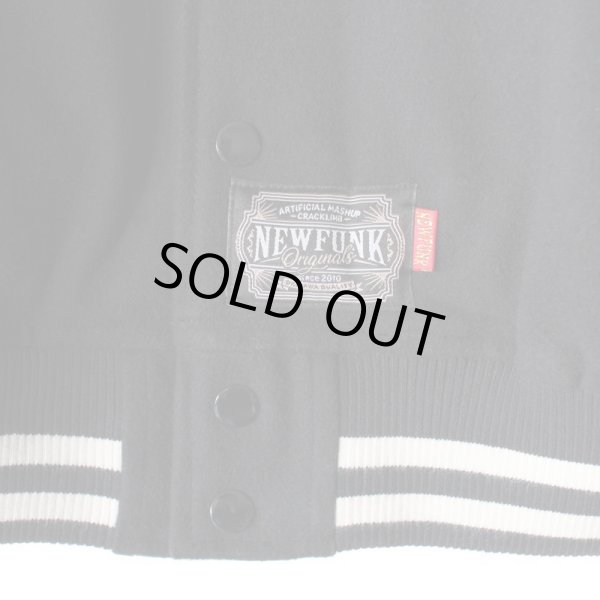画像7: 【NEWFUNK】STILL STADIUM JACKET (Black) (7)